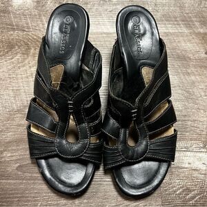 Earth Spirit Classic Melany Open Toe Heels Size 9